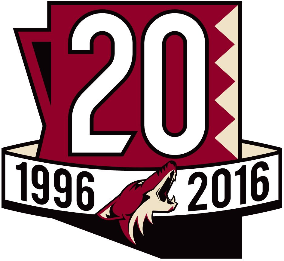 Arizona Coyotes 2017 Anniversary Logo t shirts iron on transfers